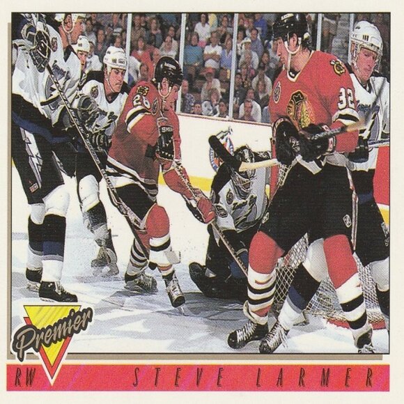Steve Larmer Hockey Card Collection - Picture 6 of 8